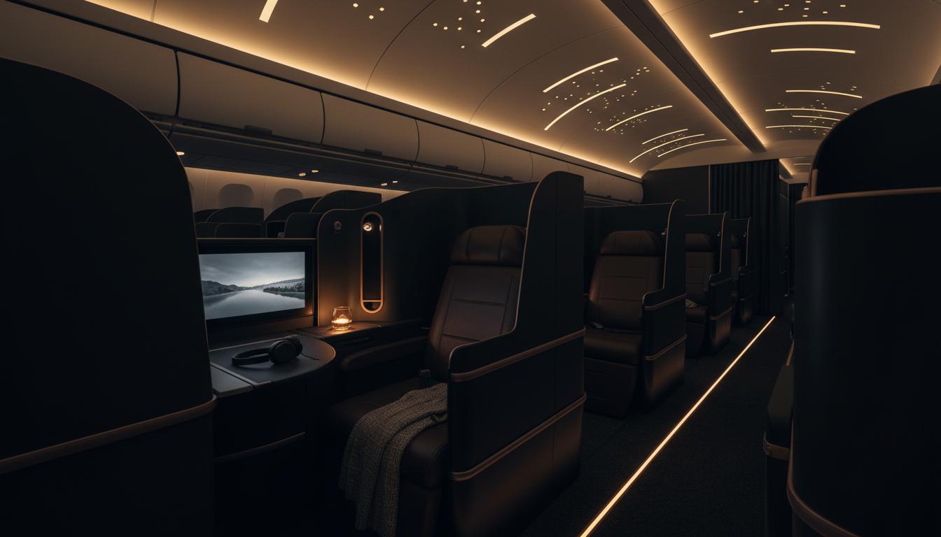 Business class cabin